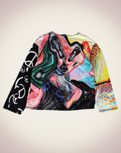 画像をギャラリービューアに読み込む, 【My Me】逆転Ver,歪んだ世界でジャンプするLong T-shirts