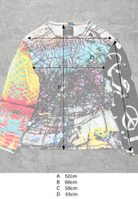 画像をギャラリービューアに読み込む, 【My Me】逆転Ver,歪んだ世界でジャンプするLong T-shirts