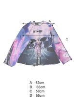 画像をギャラリービューアに読み込む, 【My Me】歪んだ世界でダンスしながらジャンプするLong Tshirts*LAST One