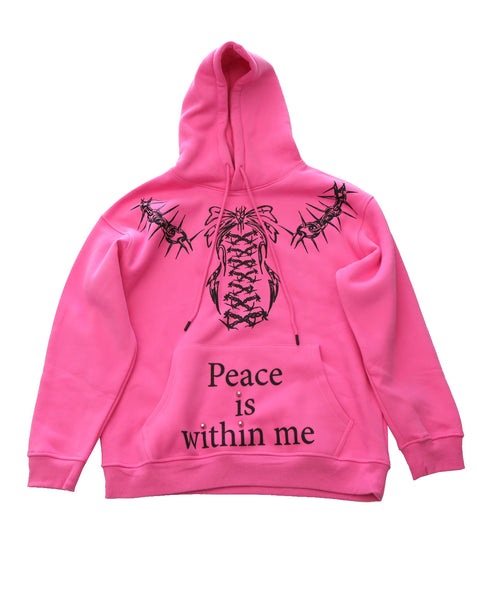 Peace in my mind foodie-Pink