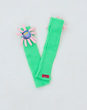 Load image into Gallery viewer, SUN FLOWER Arm warmer-LIME
