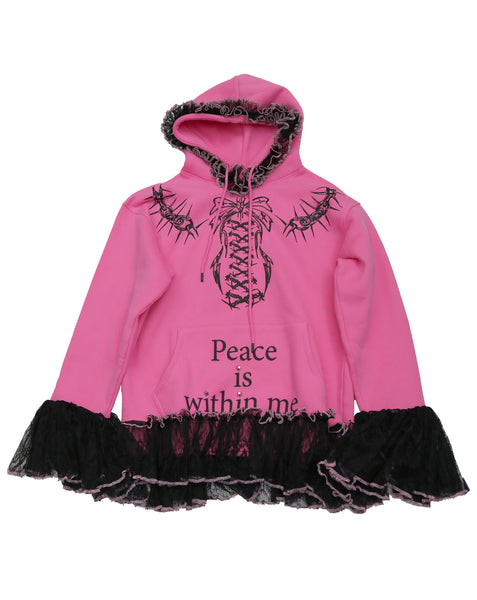 Peace in my mind dress-Pink