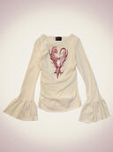 反抗期 Top -beige