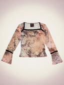 The dream lies within you velours top