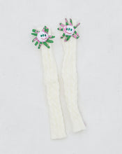 Load image into Gallery viewer, FLOWER Arm warmer-WHITE
