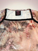 The dream lies within you velours top