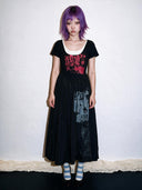 【TEKITO-★】Long Cut Dress