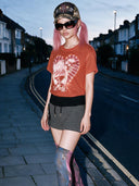 TEKITO-★UGAGAGA  Heart T-shirt