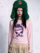 【TEKITO-★】UGAGAGA dot top