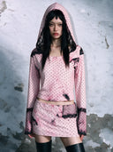 Race dot hoodie