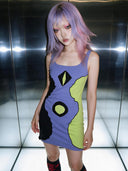 MINORITYIES DRESS-PURPLE
