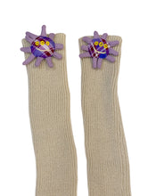 画像をギャラリービューアに読み込む, SUN FLOWER Arm warmer-Beige
