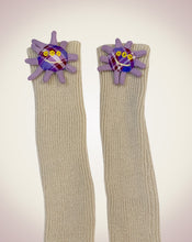 画像をギャラリービューアに読み込む, SUN FLOWER Arm warmer-Beige
