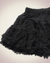画像をギャラリービューアに読み込む, Baby Frill Skirt Black
