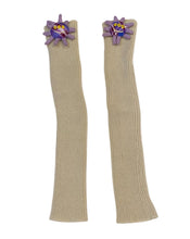 画像をギャラリービューアに読み込む, SUN FLOWER Arm warmer-Beige
