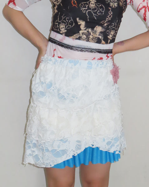 【My Me】 繋がりと脆さSKIRT-White