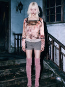 The dream lies within you velours top