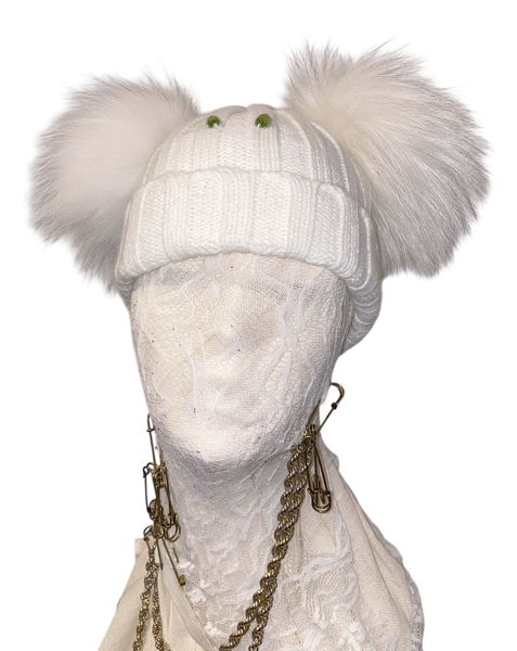 魂の解放BEAR HAT-WHITE
