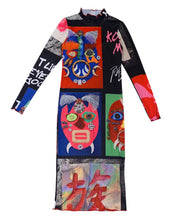 画像をギャラリービューアに読み込む, 解放地区 Liberated Area DRESS-BLACK
