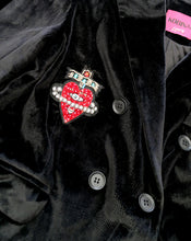 Load image into Gallery viewer, QUEEN  Velours Jacket
