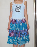 【My Me】Old  Saree× MyMe-turquoise