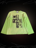 【TEKITO-★】PUSH Long Tshirts-mint