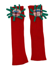 将图片加载到图库查看器，SUN FLOWER Arm warmer-RED
