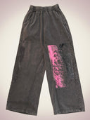 CHAOS MODE Track Pants - Smoke