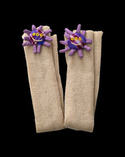 Load image into Gallery viewer, SUN FLOWER Arm warmer-Beige
