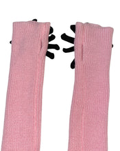 画像をギャラリービューアに読み込む, SUN FLOWER Arm warmer-blackpink
