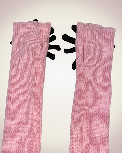 SUN FLOWER Arm warmer-blackpink