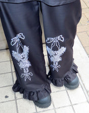 画像をギャラリービューアに読み込む, BONE SKIRT PANTS*Last one
