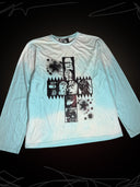 【TEKITO-★】PUSH Long Tshirts-sky