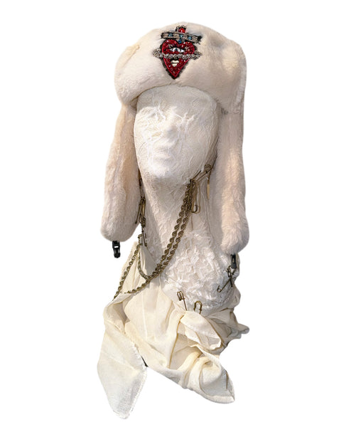 QUEEN PYLON HAT-BEIGE*Last one