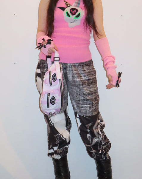 LIAR FAMILY Long KNIT- Pink