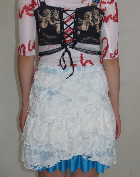 【My Me】 繋がりと脆さSKIRT-White