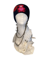 画像をギャラリービューアに読み込む, Bear Knit Hat-Black
