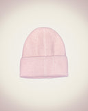 Bear Knit Hat-Baby Pink