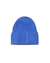 画像をギャラリービューアに読み込む, Bear Knit Hat-Blue
