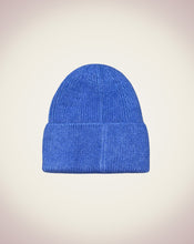 画像をギャラリービューアに読み込む, Bear Knit Hat-Blue
