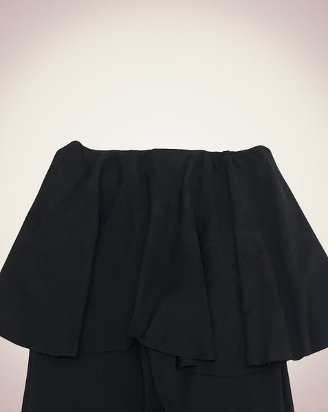 ALWAYS Skirt Pants-BLACKBLACK＊Last one
