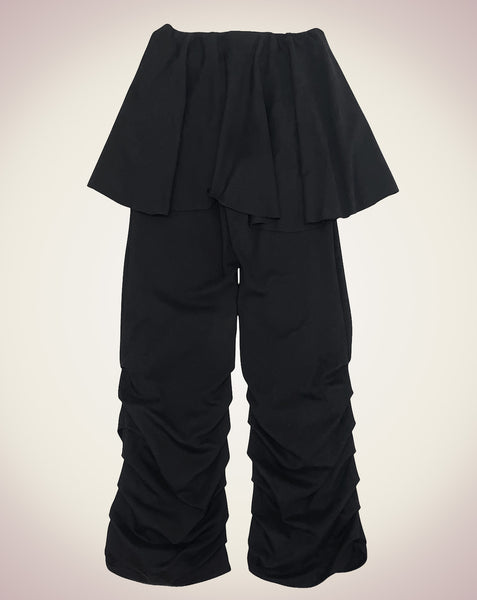 ALWAYS Skirt Pants-BLACKBLACK＊Last one