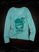 【TEKITO-★】UGAGAGA Mint Top