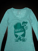 【TEKITO-★】UGAGAGA Mint Top