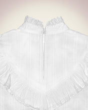 画像をギャラリービューアに読み込む, QUEEN Blouse-White
