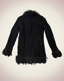 B3B3 Knit Gown -Dark Angel