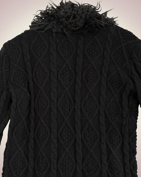 B3B3 Knit Gown -Dark Angel