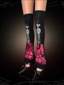 【TEKITO-★】leg warmers-Black