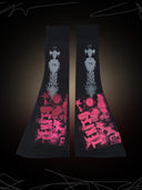 【TEKITO-★】leg warmers-Black