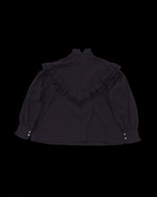 将图片加载到图库查看器，QUEEN Blouse-Black
